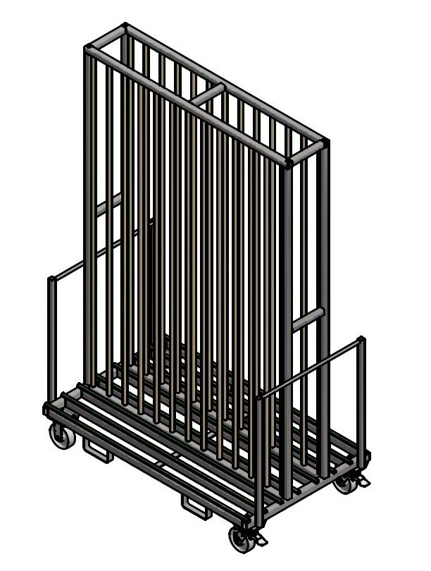 Wózek buforowy do ram okiennych (1000 mm)