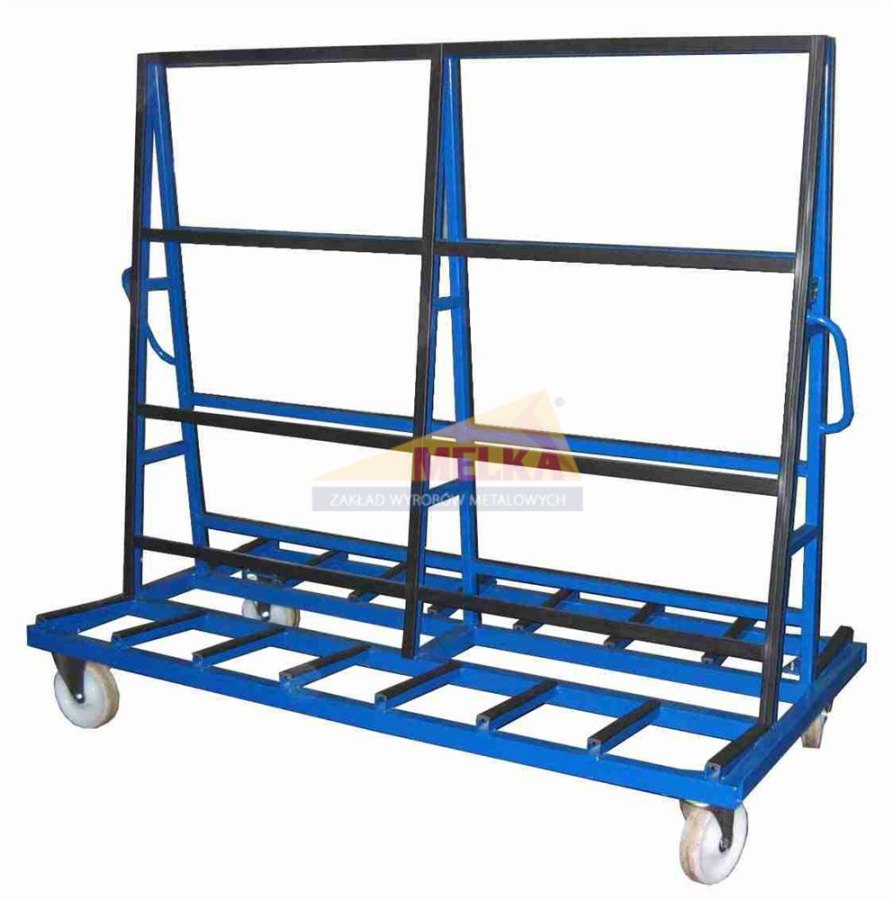 Wózek do transportu tafli szkła typ A